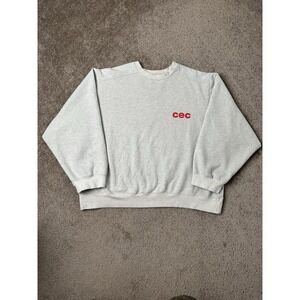 Womens CEC SWEATSHIRT Color Oatmeal,‎ Streetwear Japanes Style, Size S